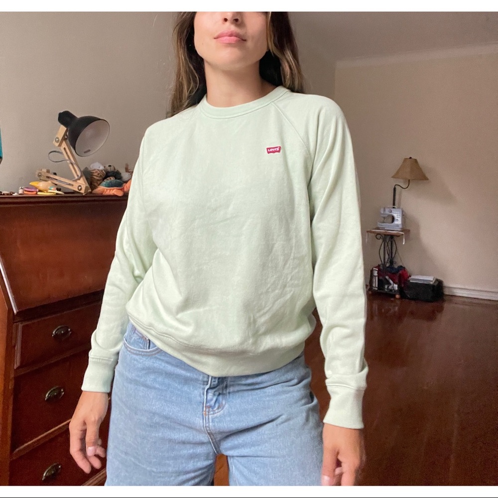 Levi’s ~ Light Green Pull Over Sweater | XS